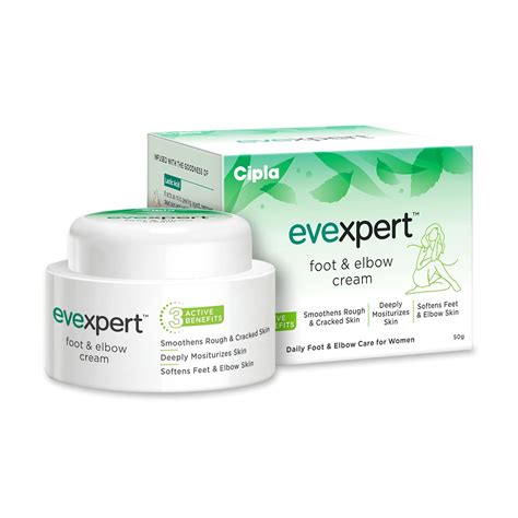 Cipla Health Evexpert Foot And Elbow Cream 50G|Deeply Moisturizes And ...