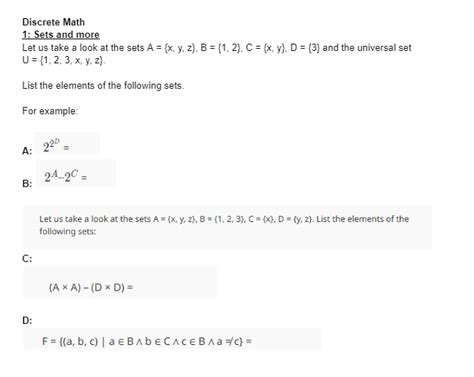 Discrete Math Find Elements of Set 的图像结果