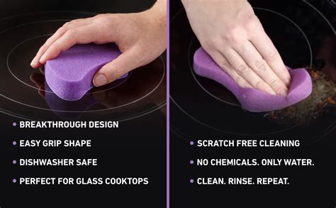 Scotch-Brite Chemical Free Non-Scratch Glass cooktop/Stove Cleaner Pads ...