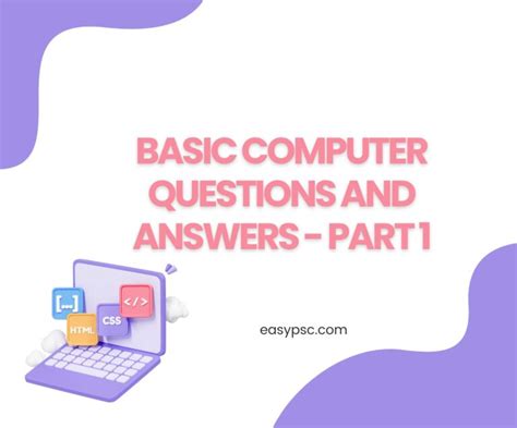 Basic Computer Questions and Answers 的图像结果
