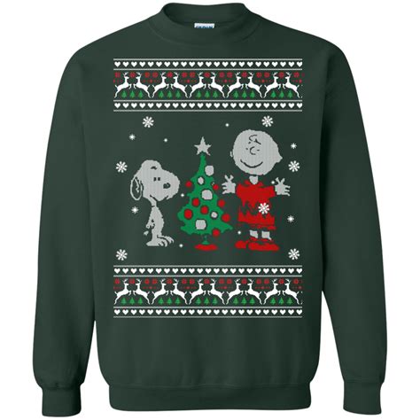 Snoopy Christmas Sweater, Snoopy and Peanuts Christmas Shirt