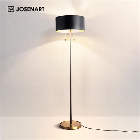 Modern Black Floor Lamp matte modern black floor lamp by violetta
