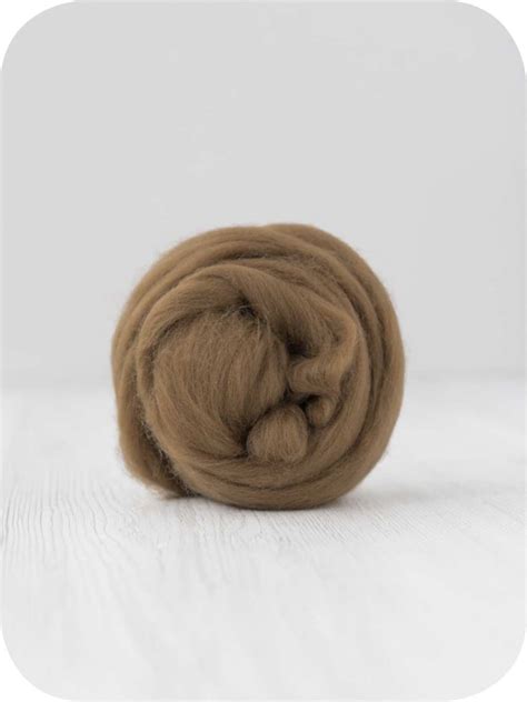 Buy Merino Wool Roving, Extra Fine, 19 Micron, Nut Online in India - Etsy