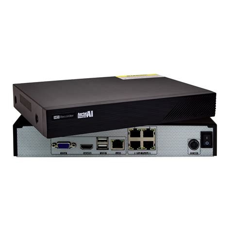 NVR16P16-8 - Ultra HD 4K 16 Channel NVR with 16 Built-In PoE Ports