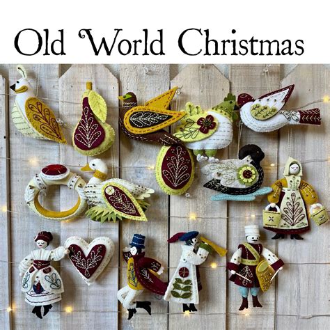 PRE ORDER Late Spring 2022 12 Days of Christmas Ornaments Old World ...