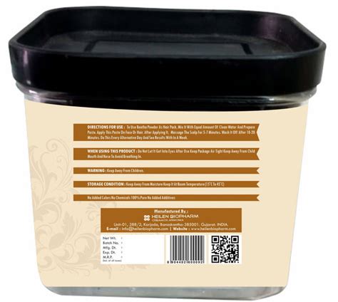 Heilen Biopharm Reetha/Aritha/Soap Nut Powder for Hair and Natural Lau