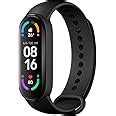 Xiaomi Mi Smart Band 6, Larger AMOLED Screen(Black) 1.56 Inches - 3.96 ...
