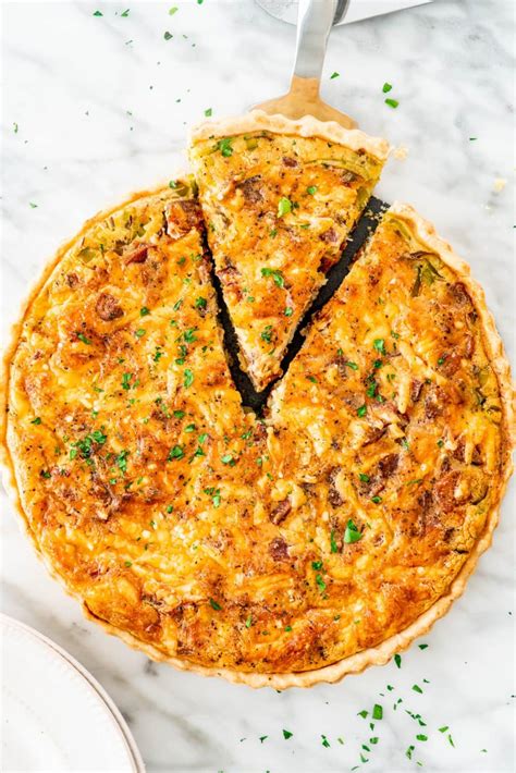 Easy Quiche Recipe - Craving Home Cooked