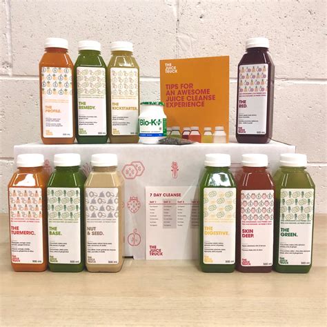 7 Day Cleanse – The Juice Truck
