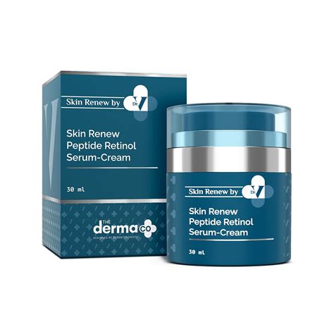 The Derma Co x Dr.V Skin Renew Peptide Retinol Serum-Cream with Peptide ...