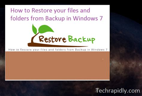 Restore Backup Files to Computer 的图像结果