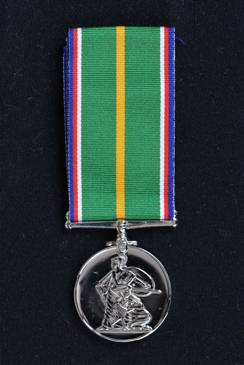 National Defence Medal — National Museum of the Royal New Zealand Navy