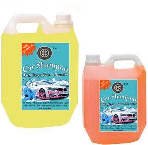 Human's Choice Foam Wash Car Shampoo Car Washing Liquid Combo 10L(2*5L ...