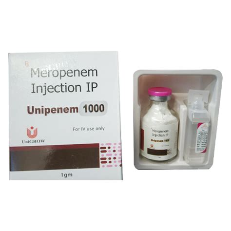 UNIPENEM-1000 Injection Unigrow Pharmaceuticals