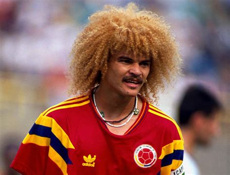 Carlos Valderrama (Colombia) | Carlos valderrama, Sports haircut, Football