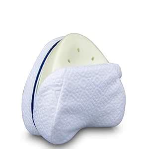 Wishbone Memory Foam Knee Pillow for Side Sleeper, Sciatic Nerve Pain ...
