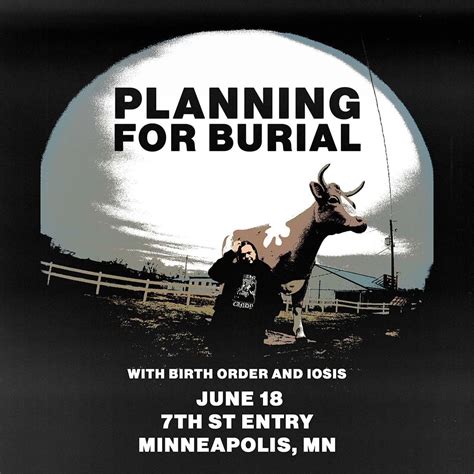 Planning For Burial, The Crowbar, Tampa, 14 July 2025 | AllEvents