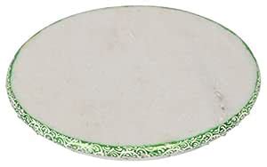 Saudeep India Handpainted Marble Chakla/Marble Roti Maker/Marble ...