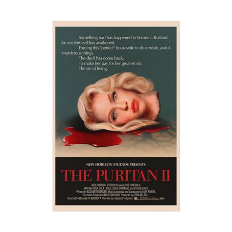 The Puritan II Poster | MaXXXine | ReplicaPropStore