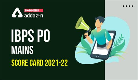 IBPS PO Mains Score Card 2022 Out: IBPS PO मेन्स स्कोर कार्ड 2022 जारी ...