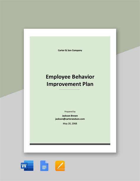 Image result for Behavior Modification Plan Template