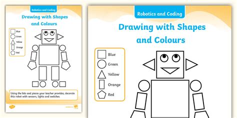 Coding Robot Worksheet 的图像结果