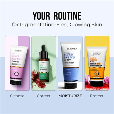 Kesar & Kojic Acid Oil Free Moisturizer - 100g – Dr Sheth's