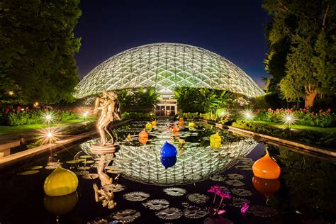 Climatron at Missouri Botanical Garden St. Louis, Missouri in Canvas ...