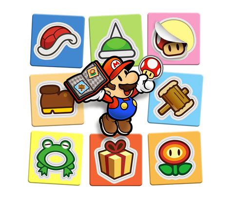 Paper Mario: Sticker Star (3DS) Artwork including Characters, Enemies ...