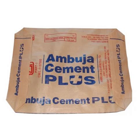 Block Bottom Valve Bag - BOPP Block Bottom Wallputty Bag Manufacturer ...