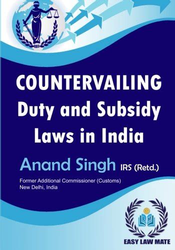 Buy Countervailing Duty and Subsidy Laws in India Book Online at Low ...