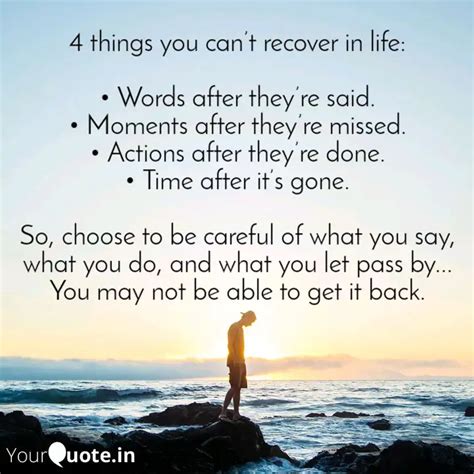 4 things you can’t recove... | Quotes & Writings by Rushi Atole Patil ...