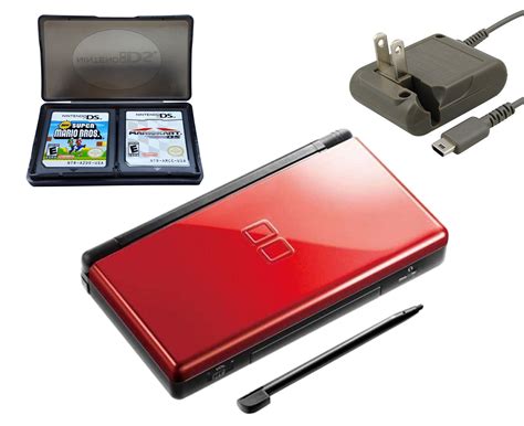 Buy Refurbished Nintendo DS Lite Crimson / Black with Super Mario Bros ...