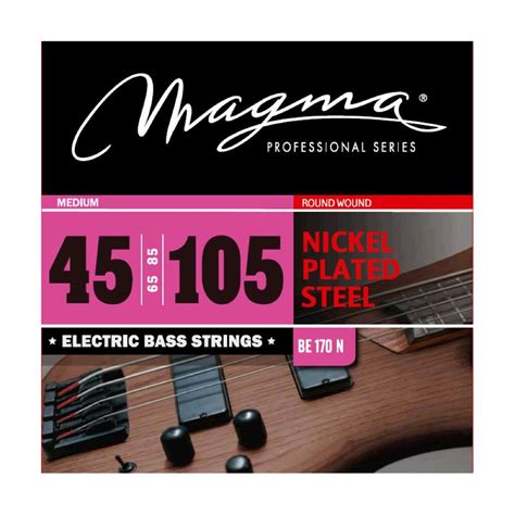 Magma Strings BE170N Nickel Plated Steel Round Wound Long Scale ...