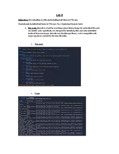 Experiment 8 Digital Forensic 500086172 - Lab- Objective: Downloading ...