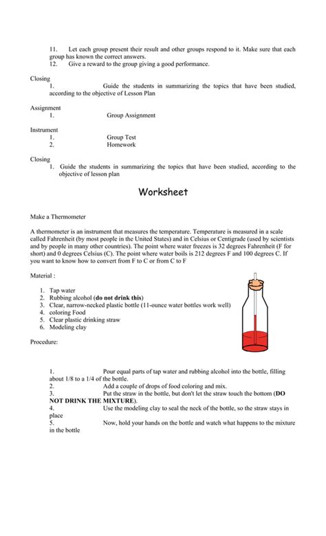 Image result for Lesson Plan Science Grade 7