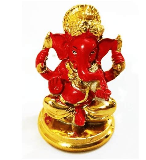 Ayushmann Traders Ganesh Idol Car Dashboard - Hindu Ganesha Statue ...