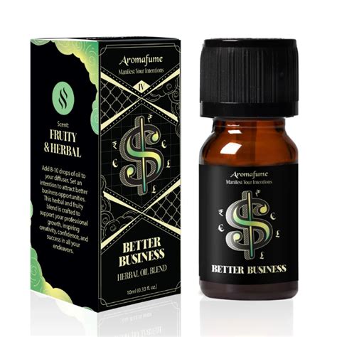 Better Business Manifestation Oil — Aromafume - Discover the Power of ...