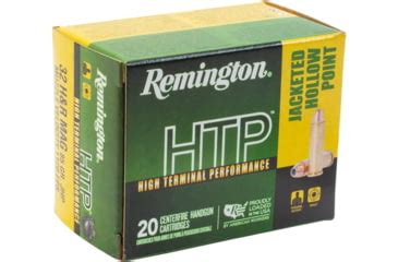 Remington .32 H&R Magnum 85 Grain Jacketed Hollow Point Brass Cased ...