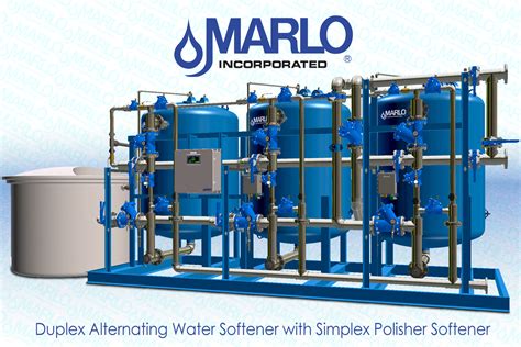 Duplex Alternating Water Softener with Simplex Polisher Softener | MARLO