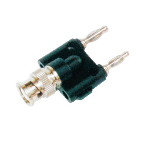 MX BNC Male Plug to Double 4mm Banana Male Plug Connector Beryllium ...