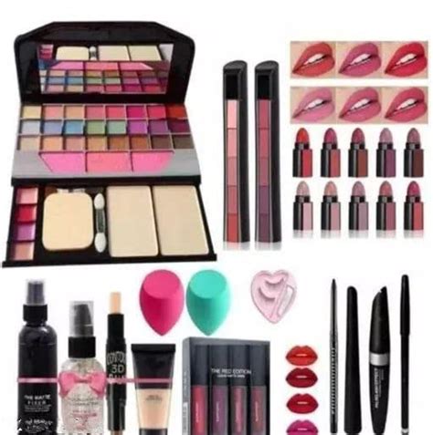 Women's & Girl's TYA 6155 Makeup Kit with Combo of Red+Nude Lipsticks ...