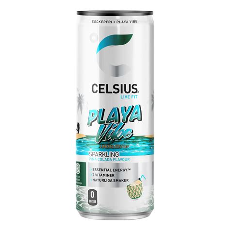 24 x CELSIUS Playa Vibe 355 ml
