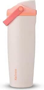 KELVEE FreeSip Sway 900ml Insulated Stainless Steel Water Tumbler with ...