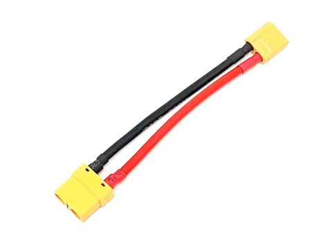 XT90 FEMALE TO XT60 MALE CONNECTOR WITH 15CM SILICON WIRE – Indian ...
