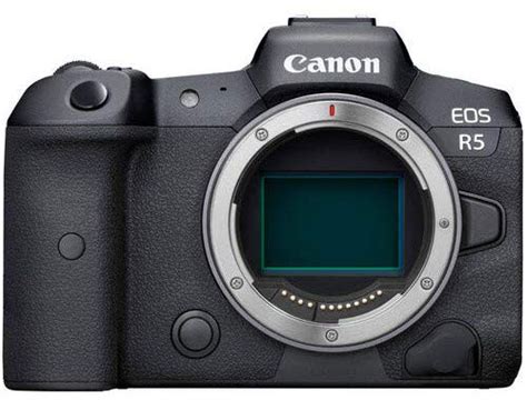 Canon Full Frame Mirrorless EOS R5 Mirrorless Camera Body (Black ...