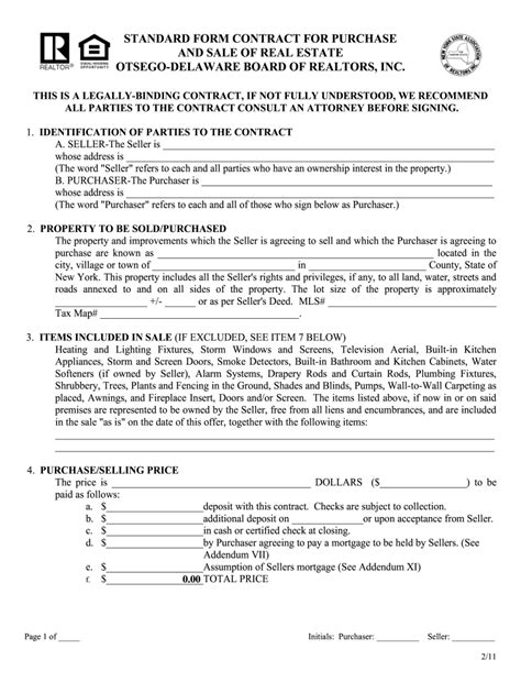 Image result for Standard Form Contract Examples
