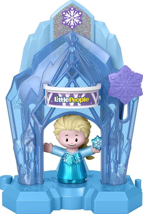 Disney Frozen Elsa's Palace Little People Portable Playset with Figure ...
