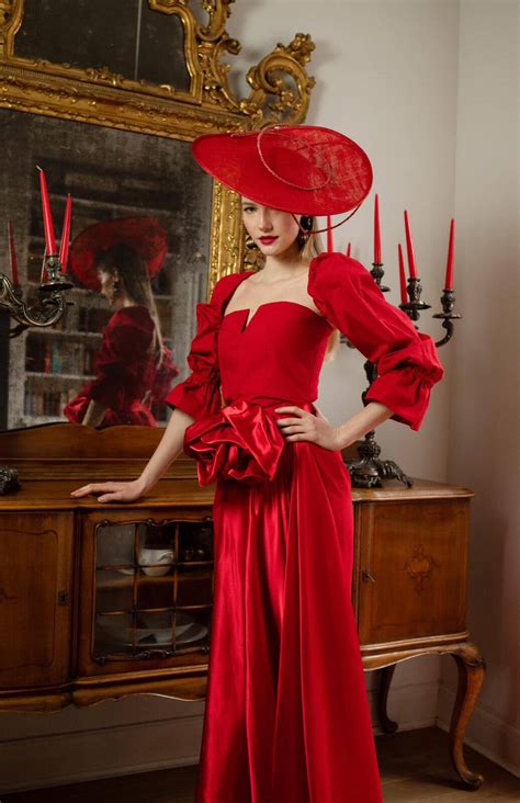 Hannah Sophia Red Bow Dress - Limited Edition with Hannah Sophia England