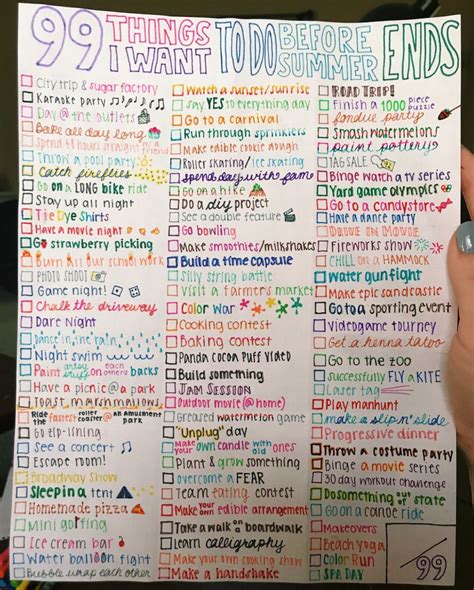 99 Things to do Before Summer Ends | Summer bucket, Summer bucket list for teens, Summer bucket ...